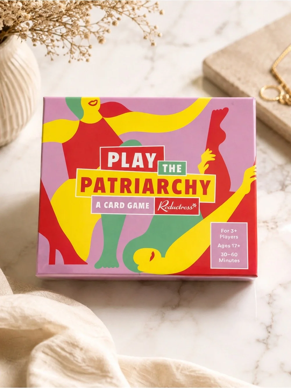 Reductress Play the Patriarchy Card Game - Pink/Multicolor